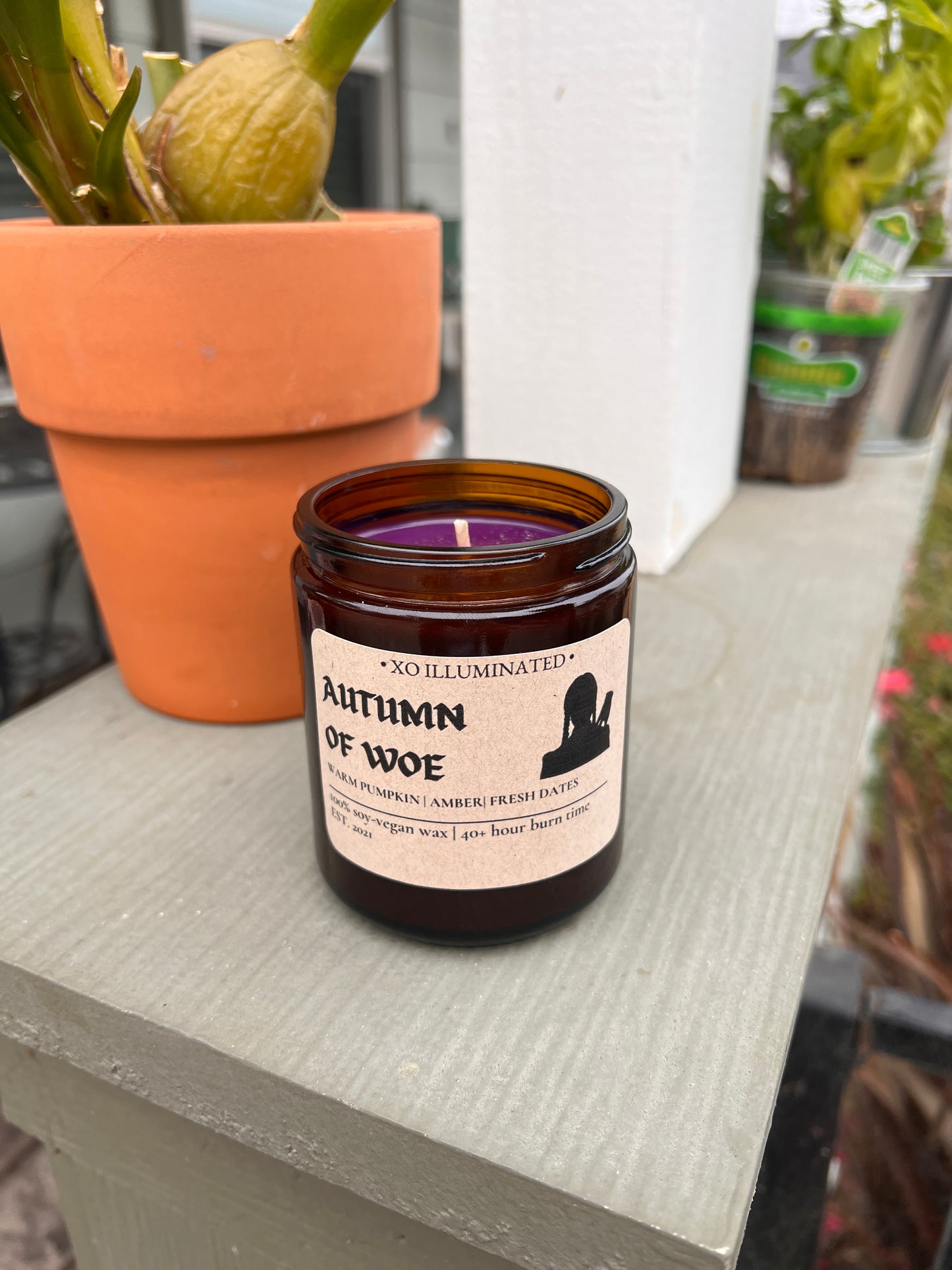 Spooktacular Autumn of Woe Candle
