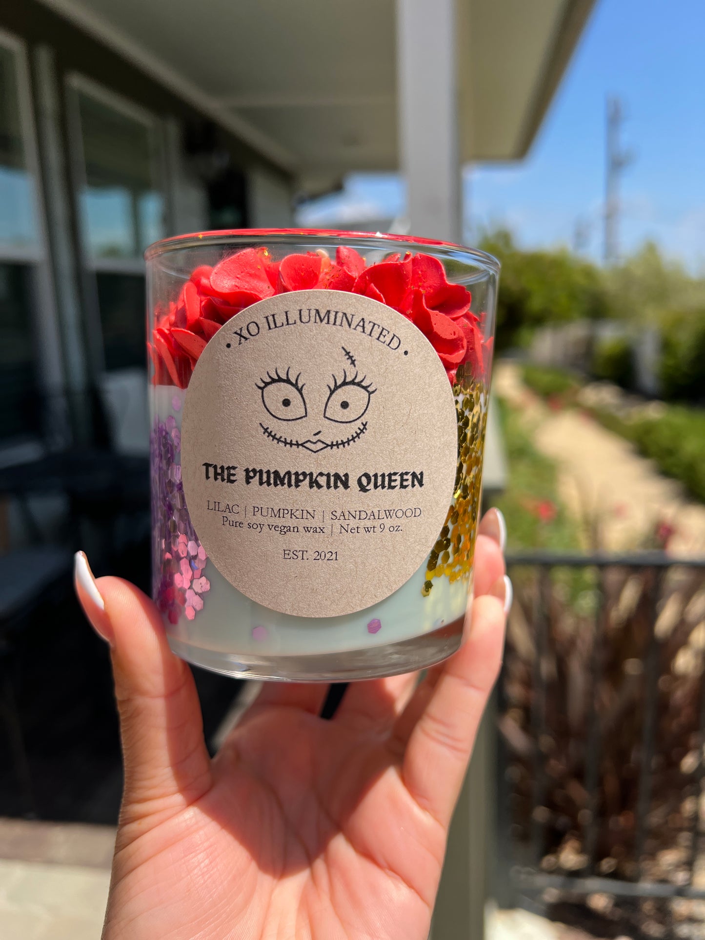 Spooktacular The Pumpkin Queen Candle