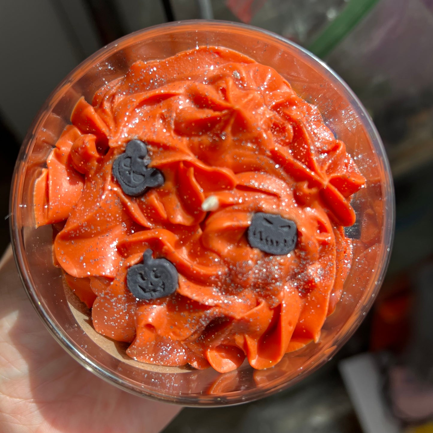 Spooktacular Happy Halloween Candle
