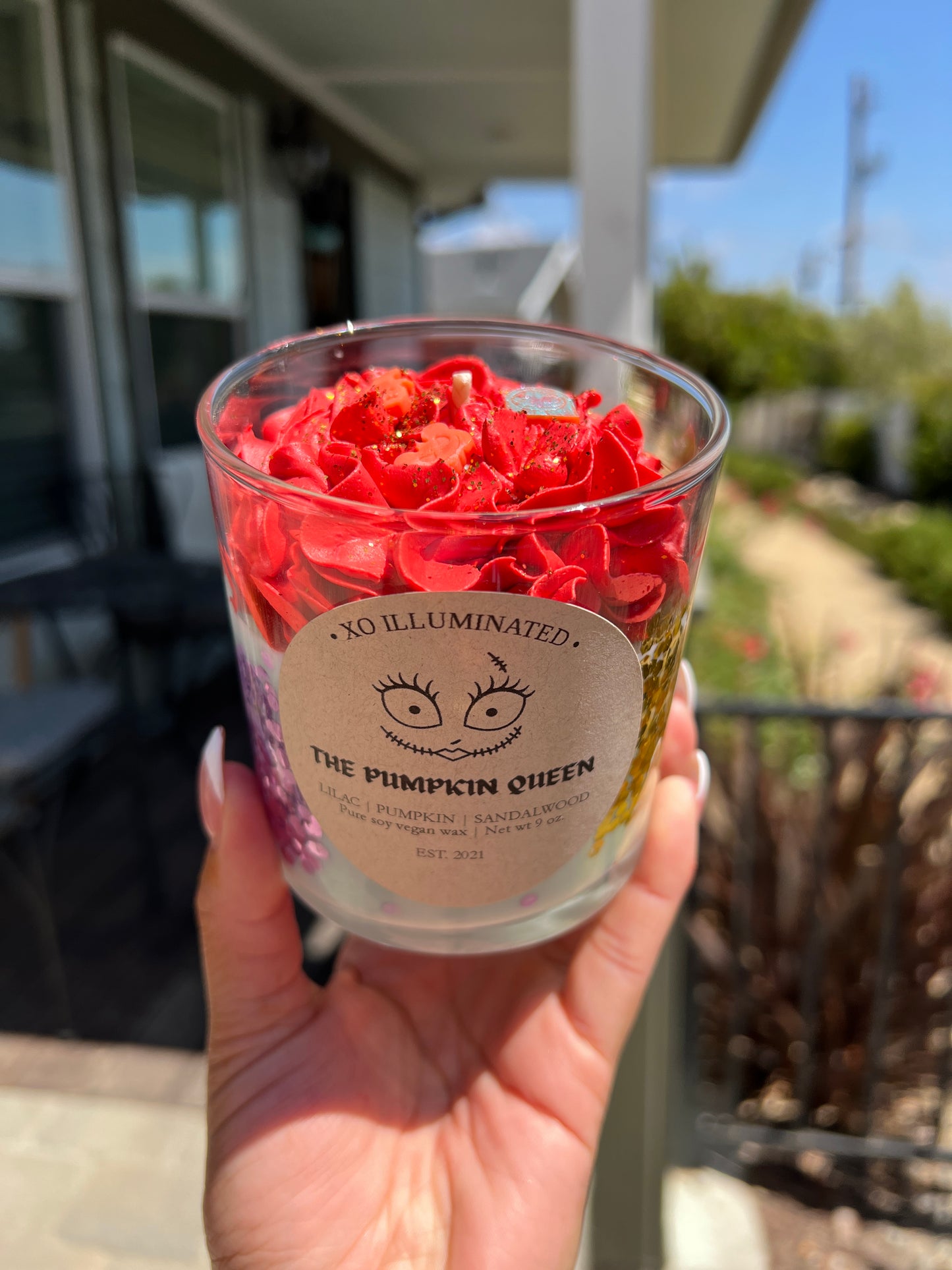 Spooktacular The Pumpkin Queen Candle