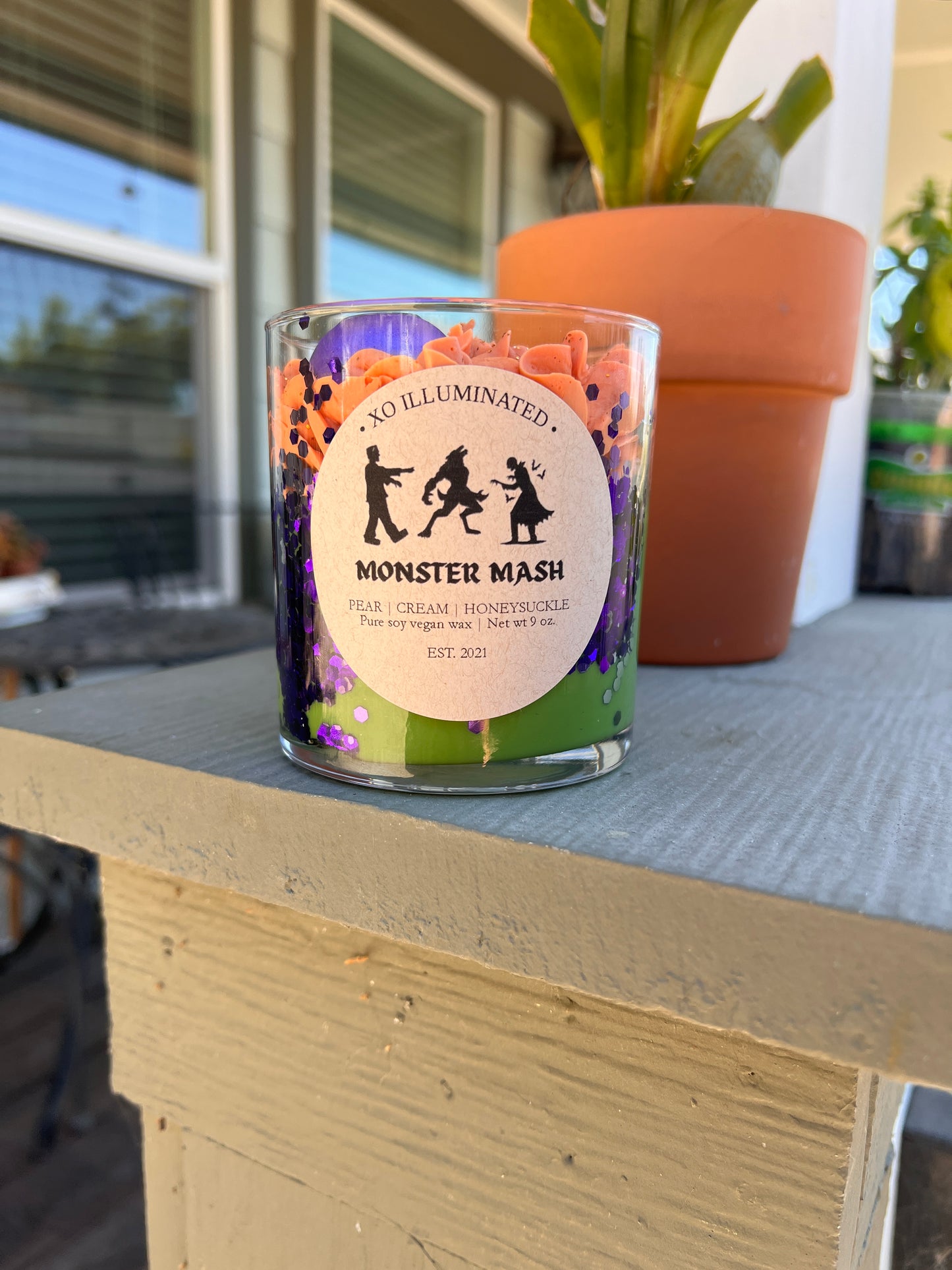 Spooktacular Monster Mash Candle