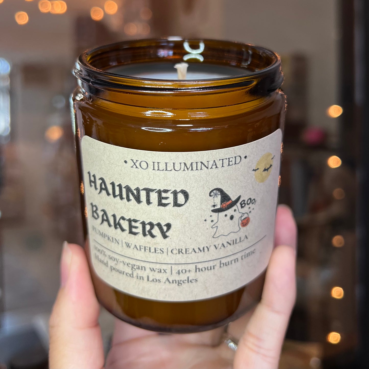 Spooktacular Haunted Bakery Candle