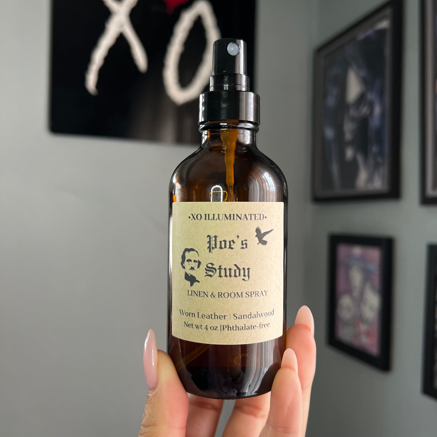 Poe's Study Room/Linen Spray