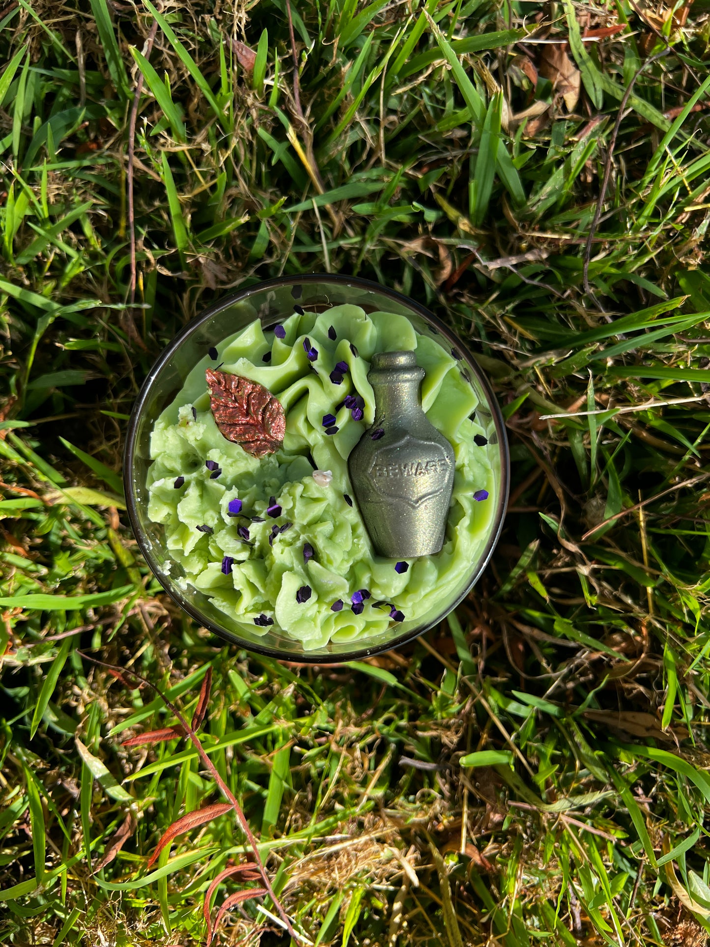Spooktacular Garden Ghoul Summer Candle
