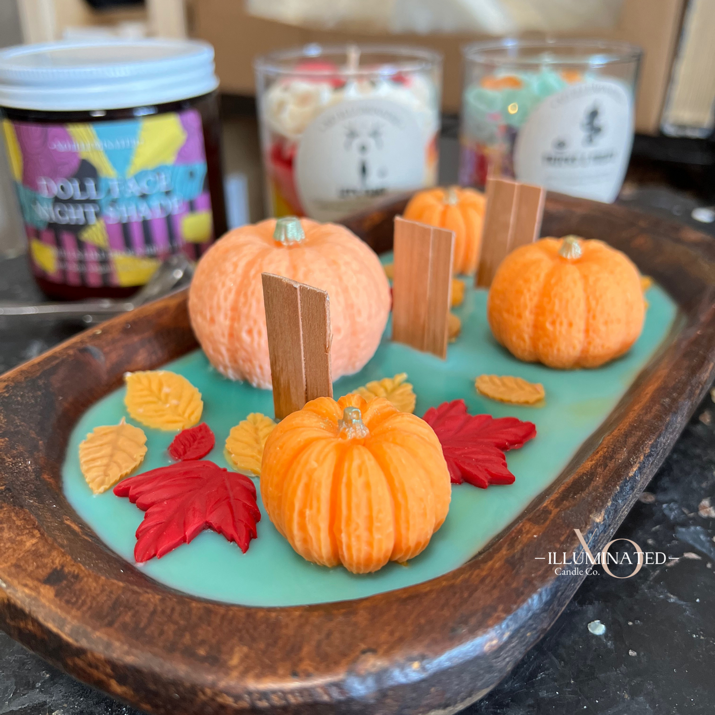 PRE-ORDER Spooktacular The Great Pumpkin Dough Bowl Candle
