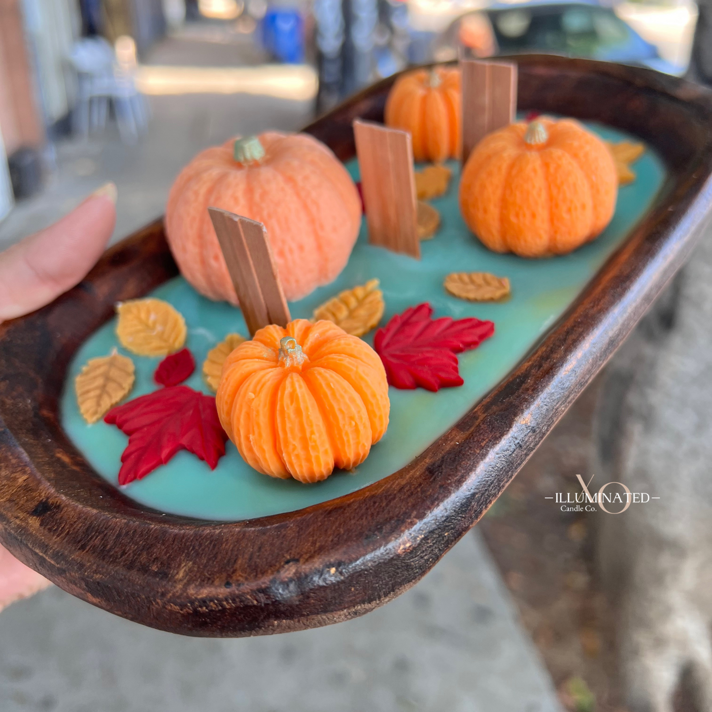 PRE-ORDER Spooktacular The Great Pumpkin Dough Bowl Candle