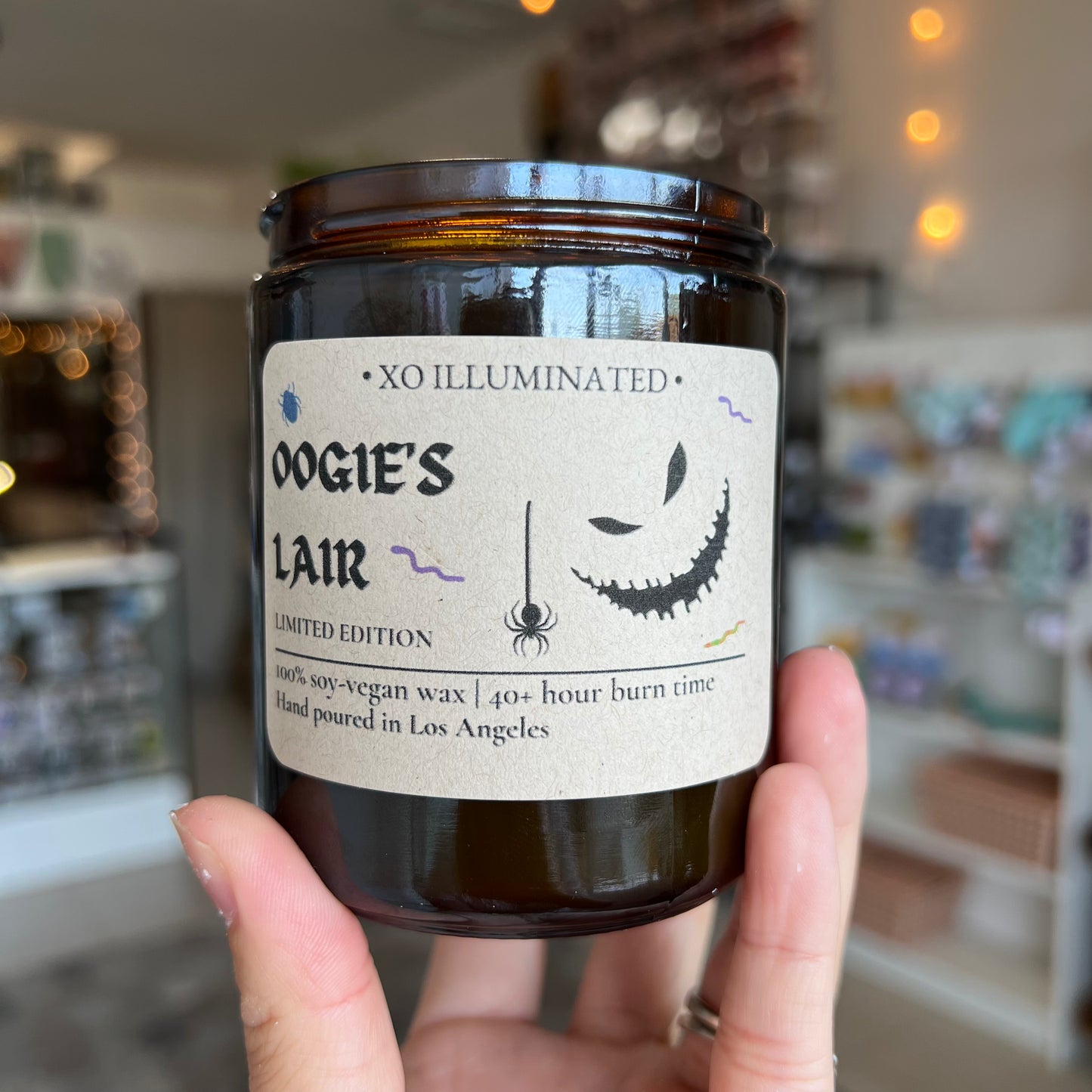 Spooktacular Oogie's Lair Limited Edition Candle