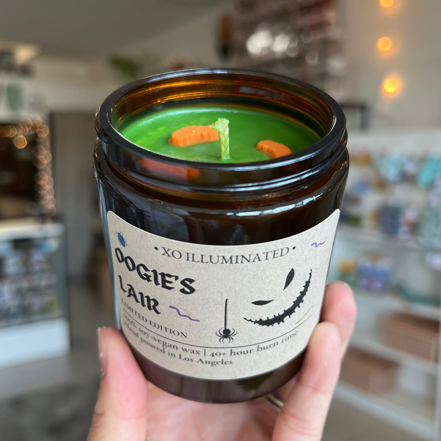 Spooktacular Oogie's Lair Limited Edition Candle