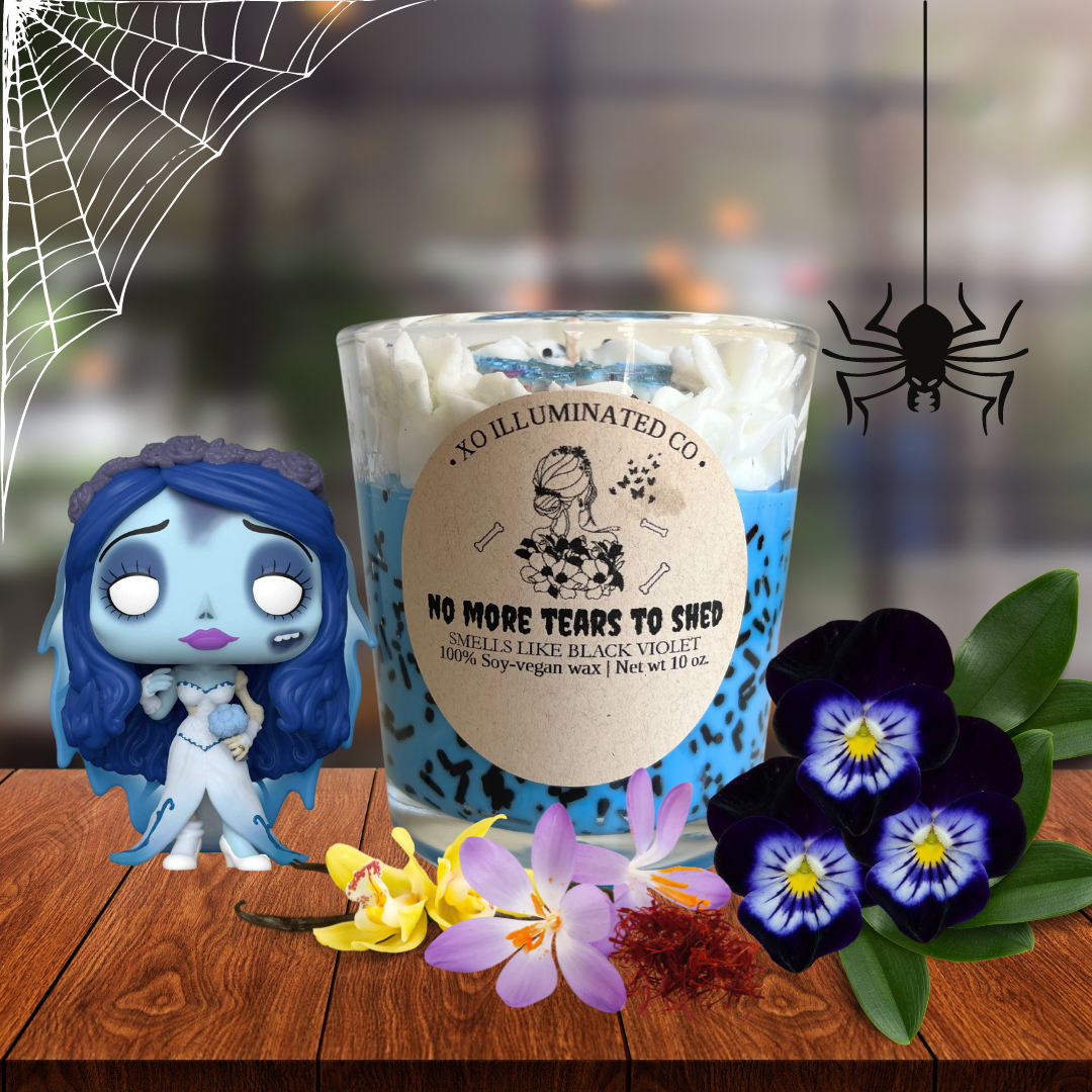 Spooktacular No More Tears to Shed Candle - XO Illuminated