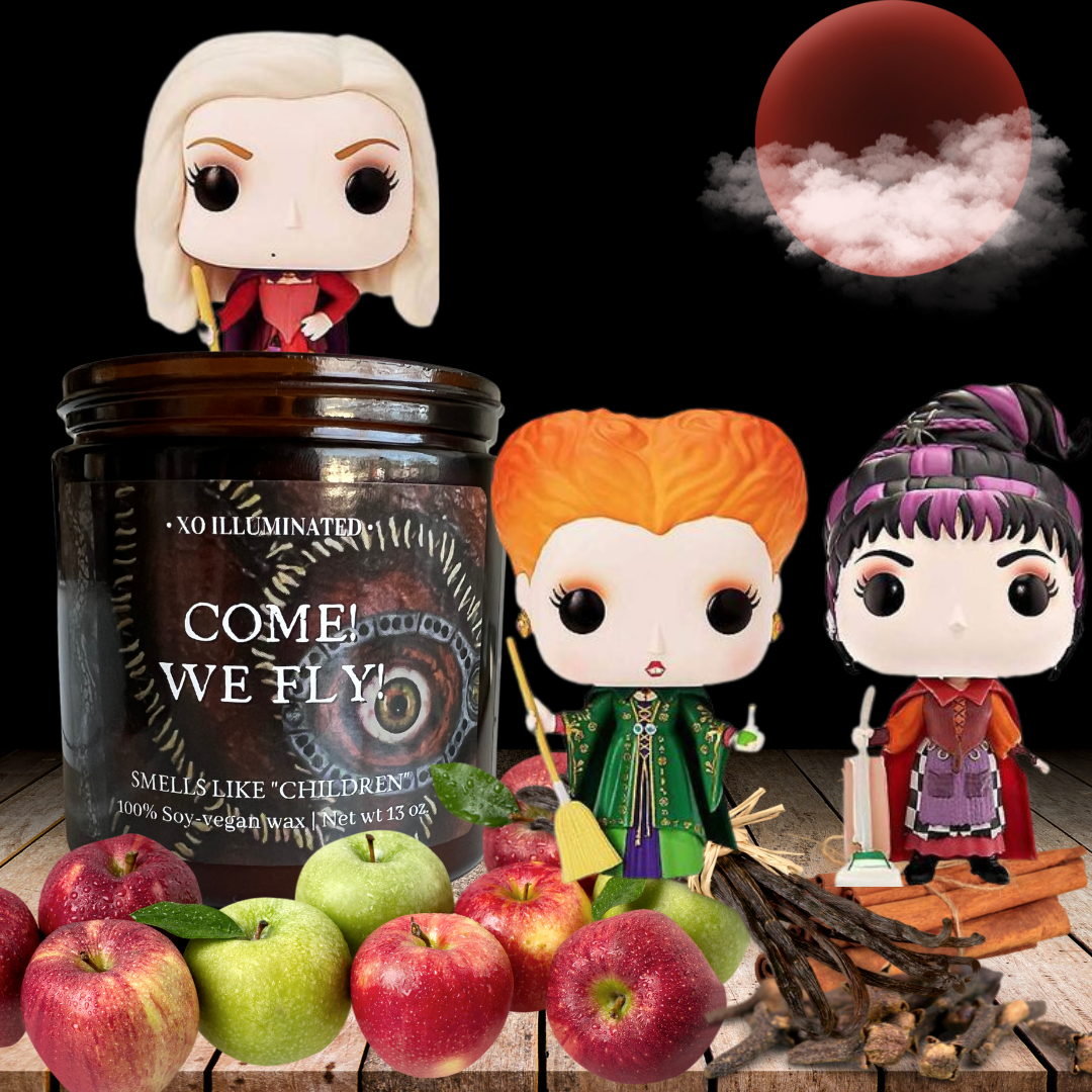 Spooktacular Come! We Fly! Candle
