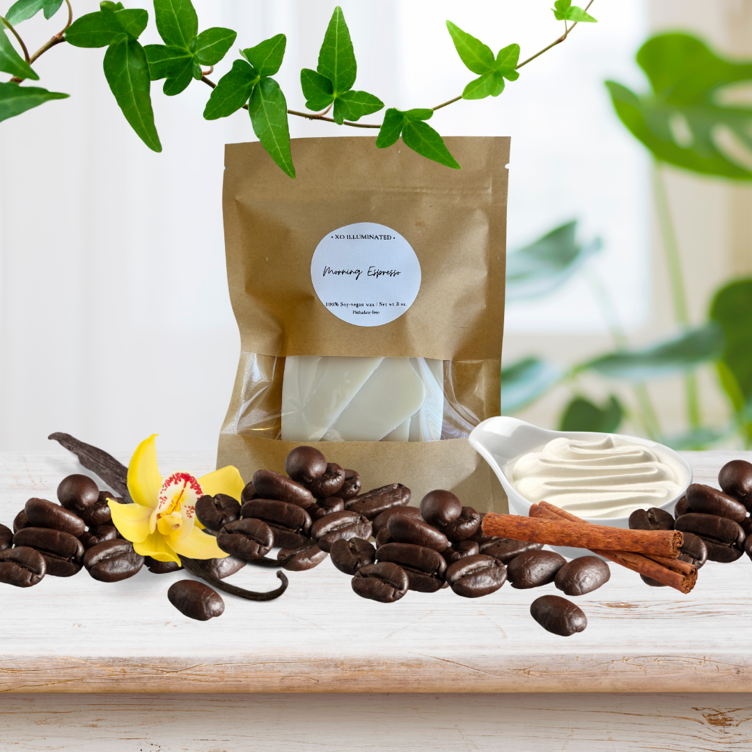 Spring Essentials Morning Espresso Wax Melts - XO Illuminated