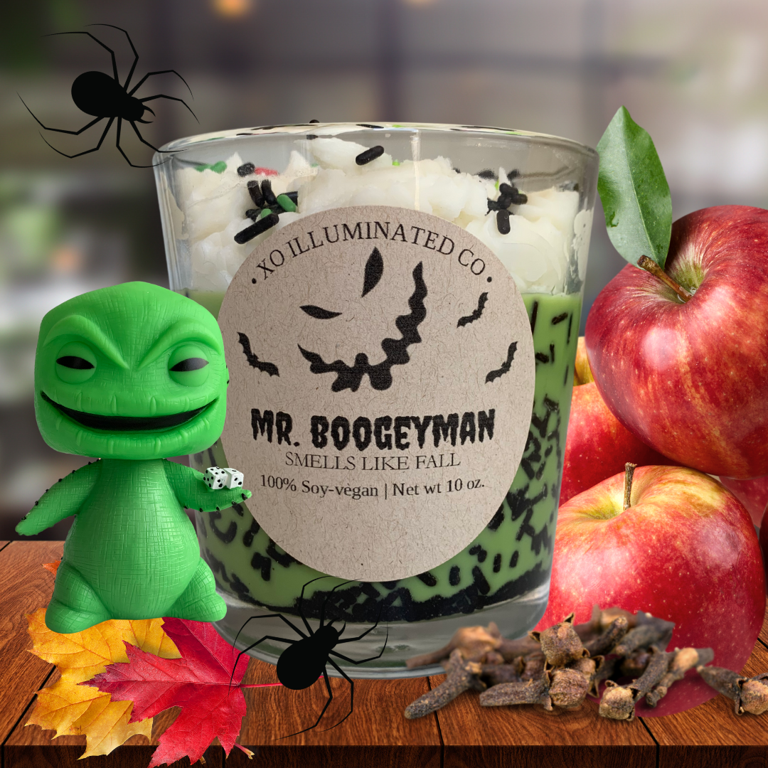 Villainous Mr. Boogeyman Candle - XO Illuminated