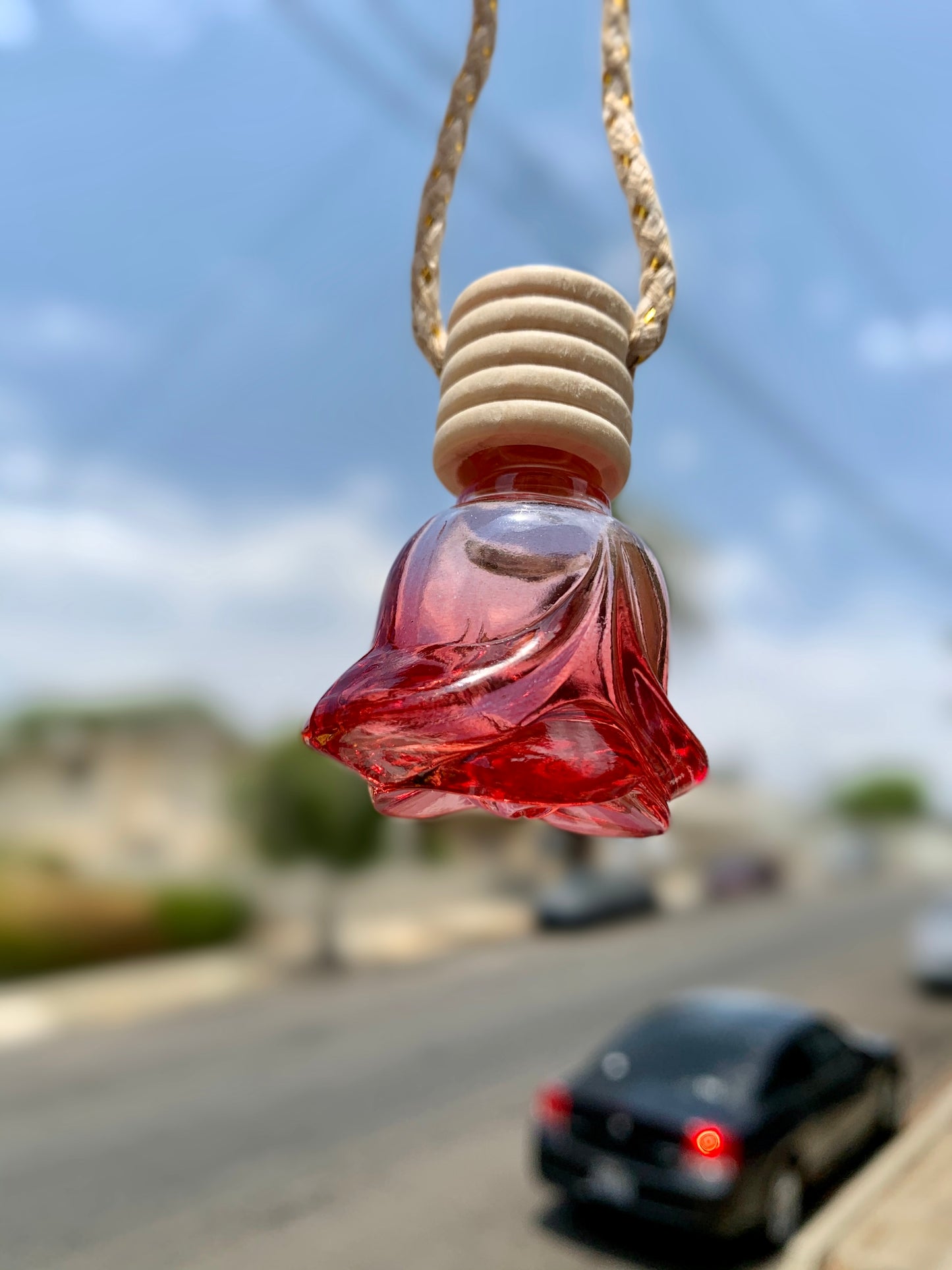 Enchanted Rose Car Diffuser/Air Freshener - XO Illuminated