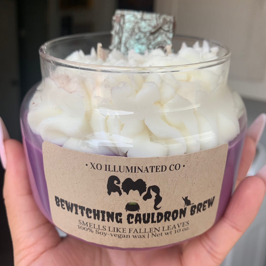 Spooktacular Bewitching Cauldron Brew Candle - XO Illuminated