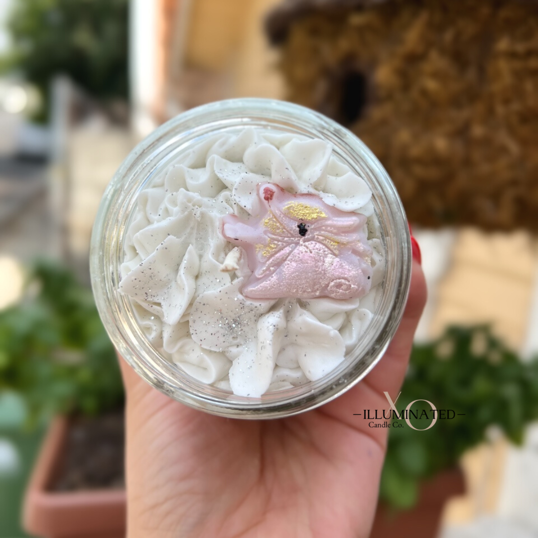 Spooktacular Ghost Dog Candle