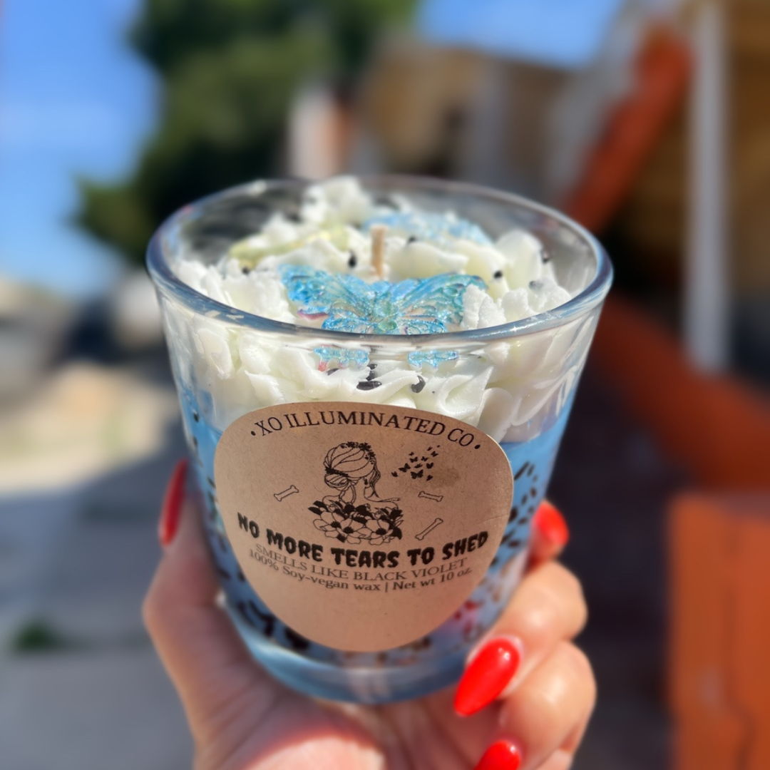 Spooktacular No More Tears to Shed Candle - XO Illuminated