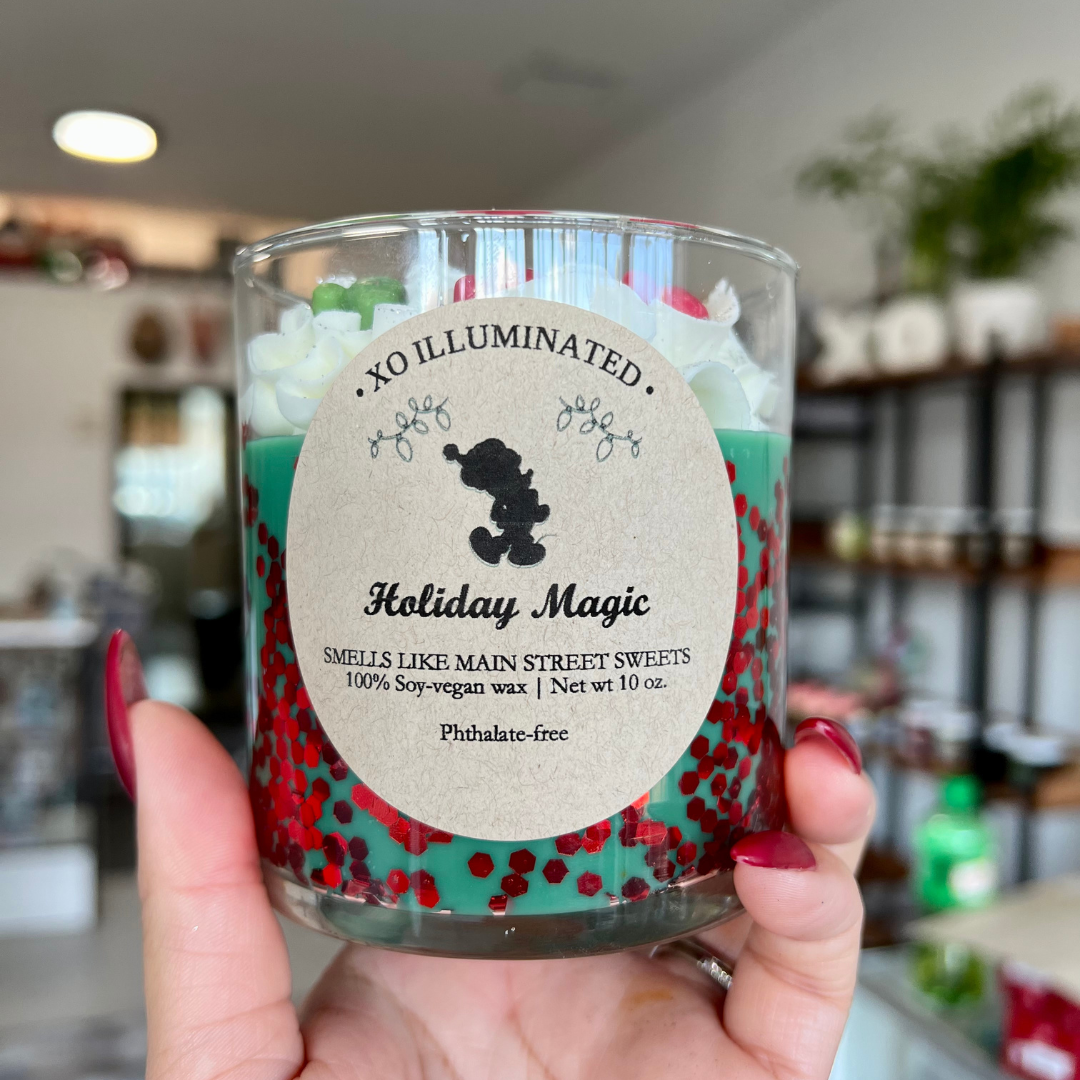Christmassy Holiday Magic Candle