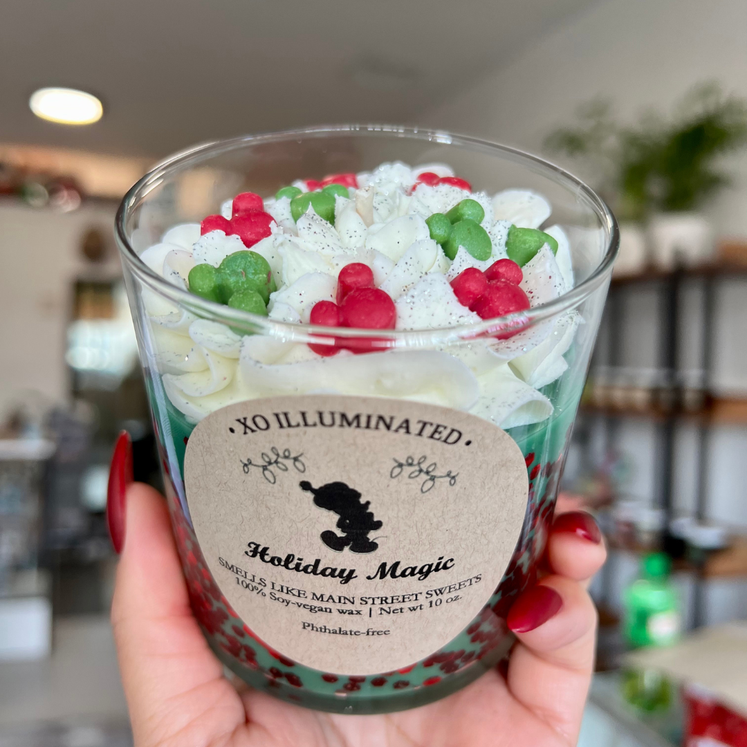 Christmassy Holiday Magic Candle
