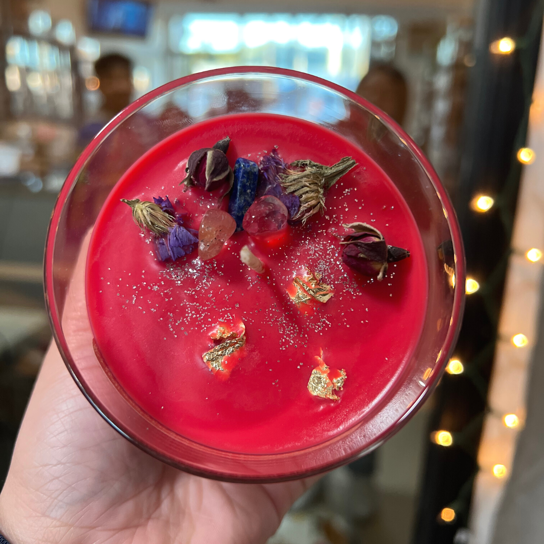 Aries Zodiac Candle