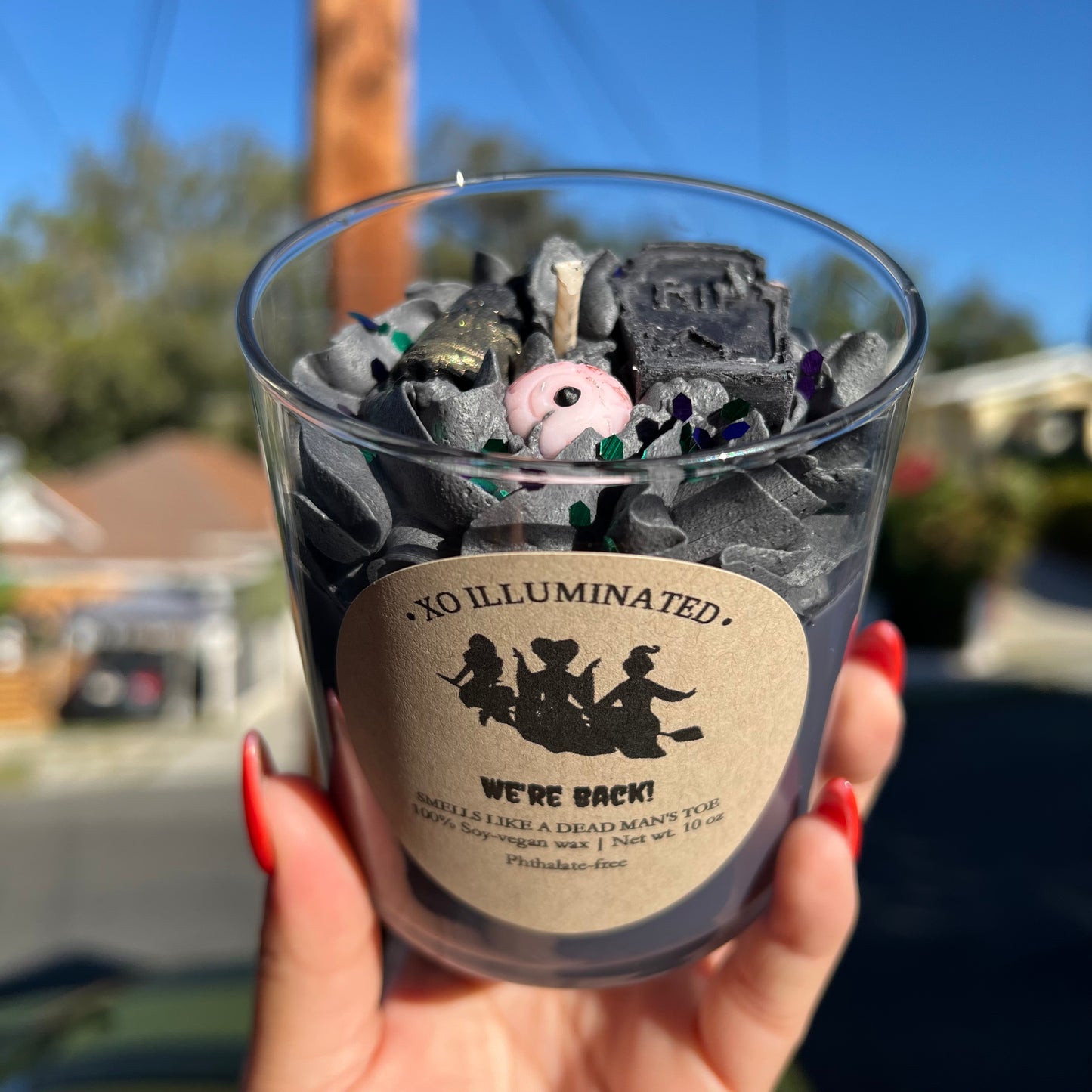 Spooktacular We're Back! Candle