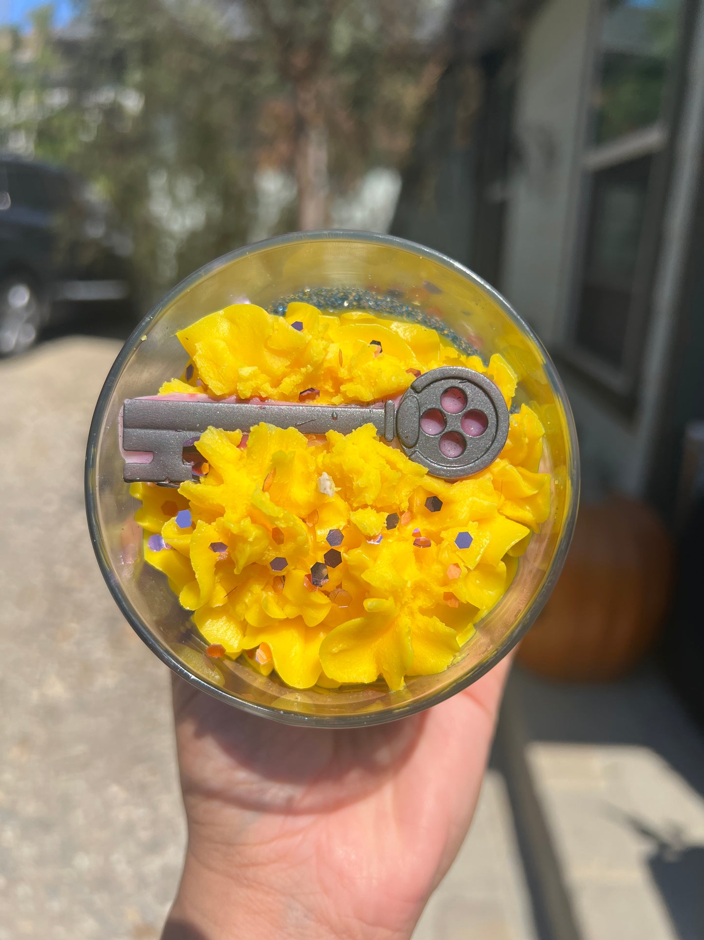 Spooktacular Coraline Candle