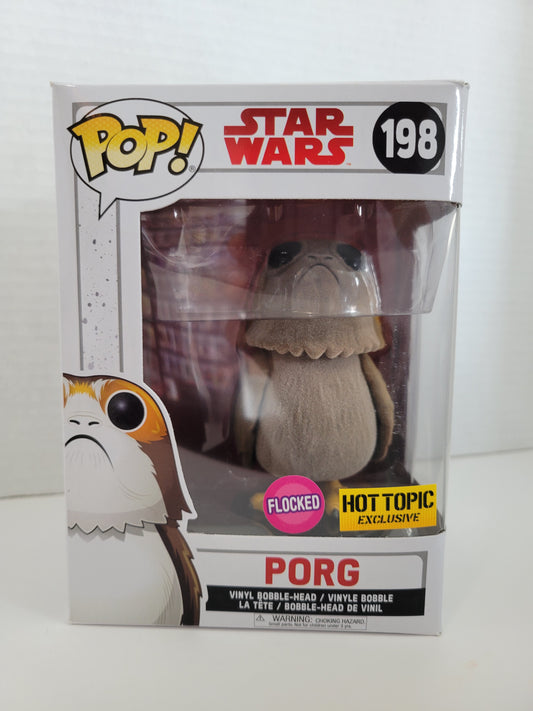 Pop! Porg #198 Flocked Exclusive