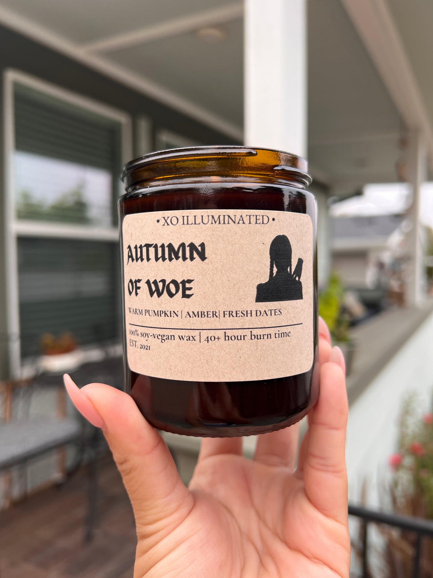 Spooktacular Autumn of Woe Candle