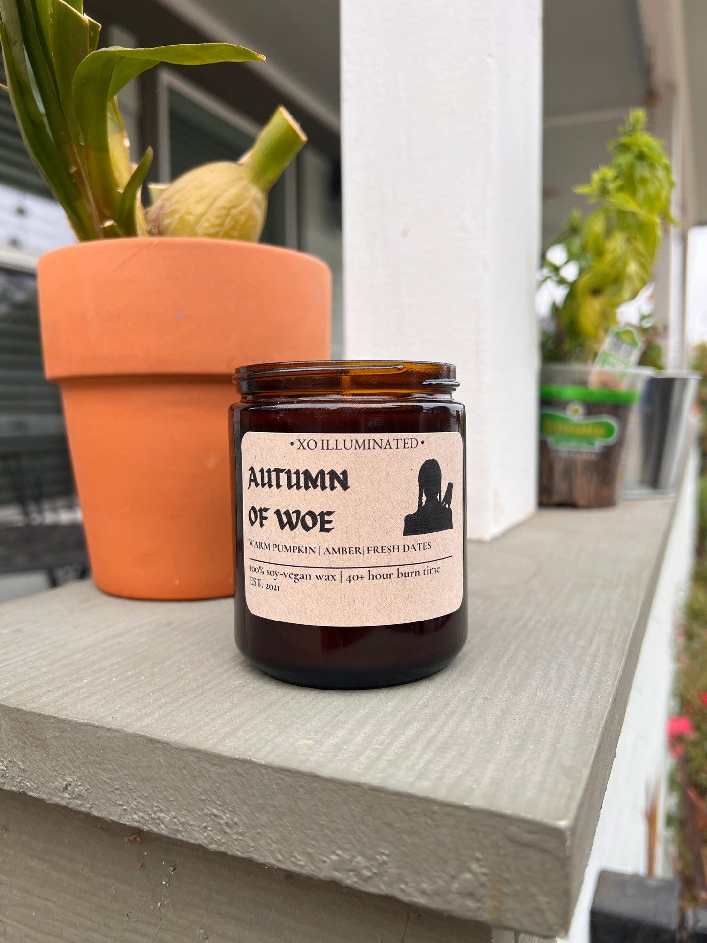 Spooktacular Autumn of Woe Candle