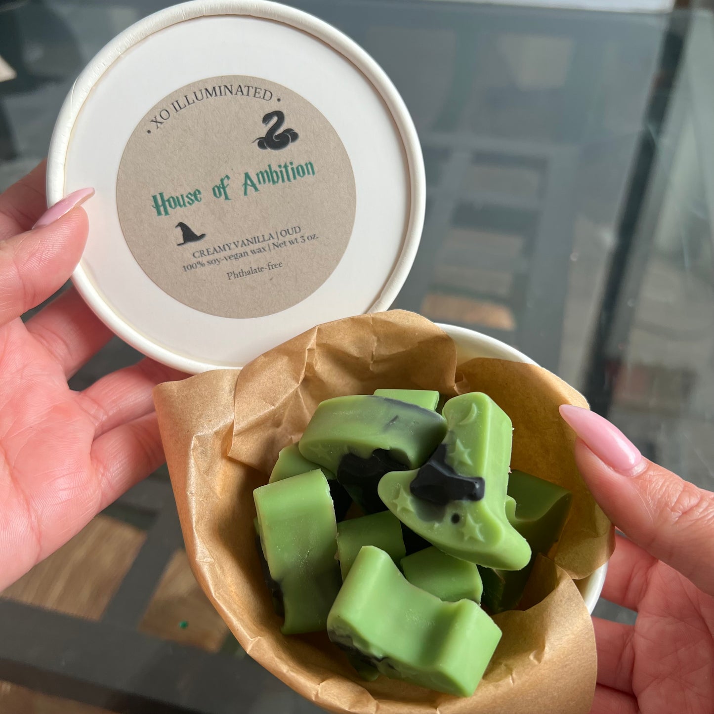 House of Ambition - Slytherin wax melts