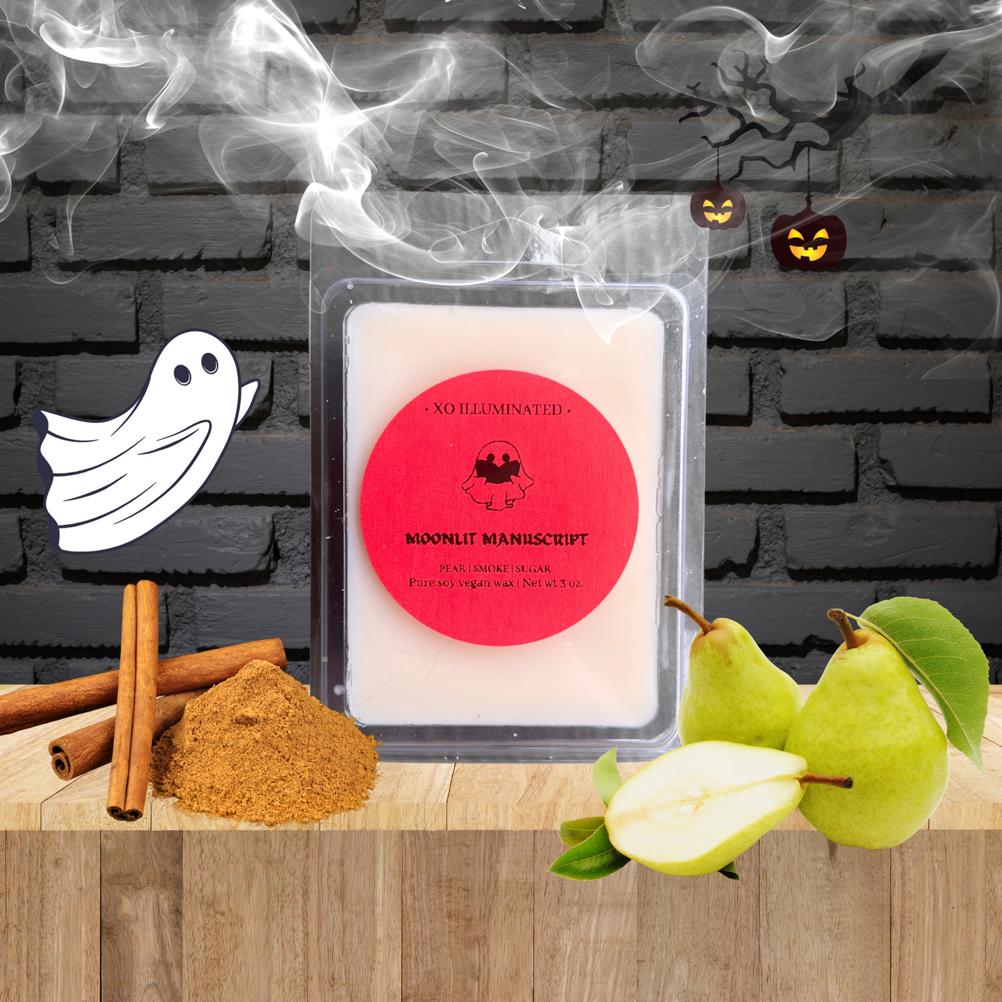 Spooktacular Moonlit Manuscript Wax Melts