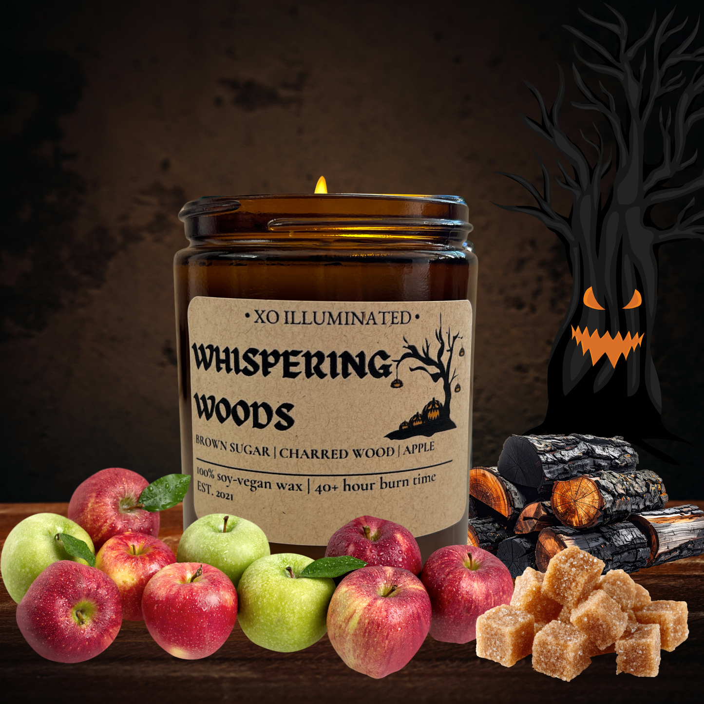 Spooktacular Whispering Woods Candle