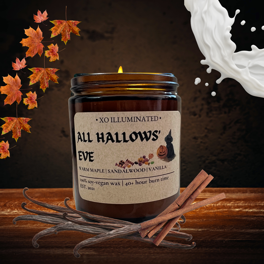 Spooktacular All Hallows' Eve Candle