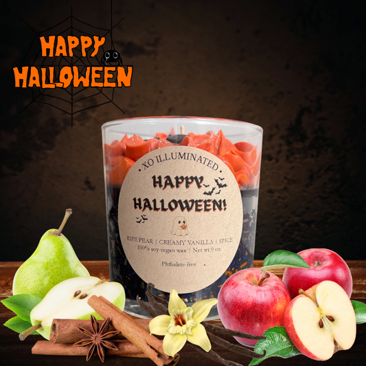 PRE-ORDER Spooktacular Happy Halloween Candle