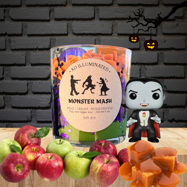 Spooktacular Monster Mash Candle