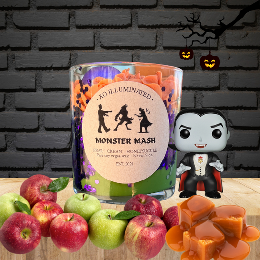 Spooktacular Monster Mash Candle