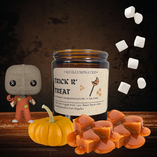 Spooktacular Trick R' Treat Candle