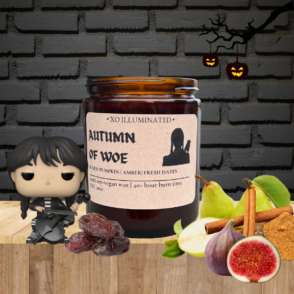 Spooktacular Autumn of Woe Candle