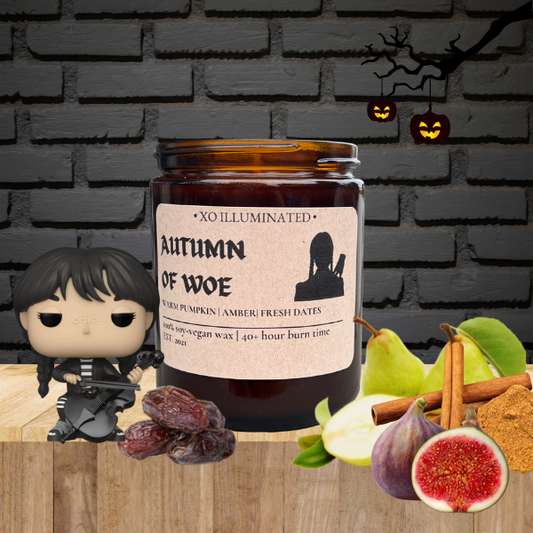 Spooktacular Autumn of Woe Candle