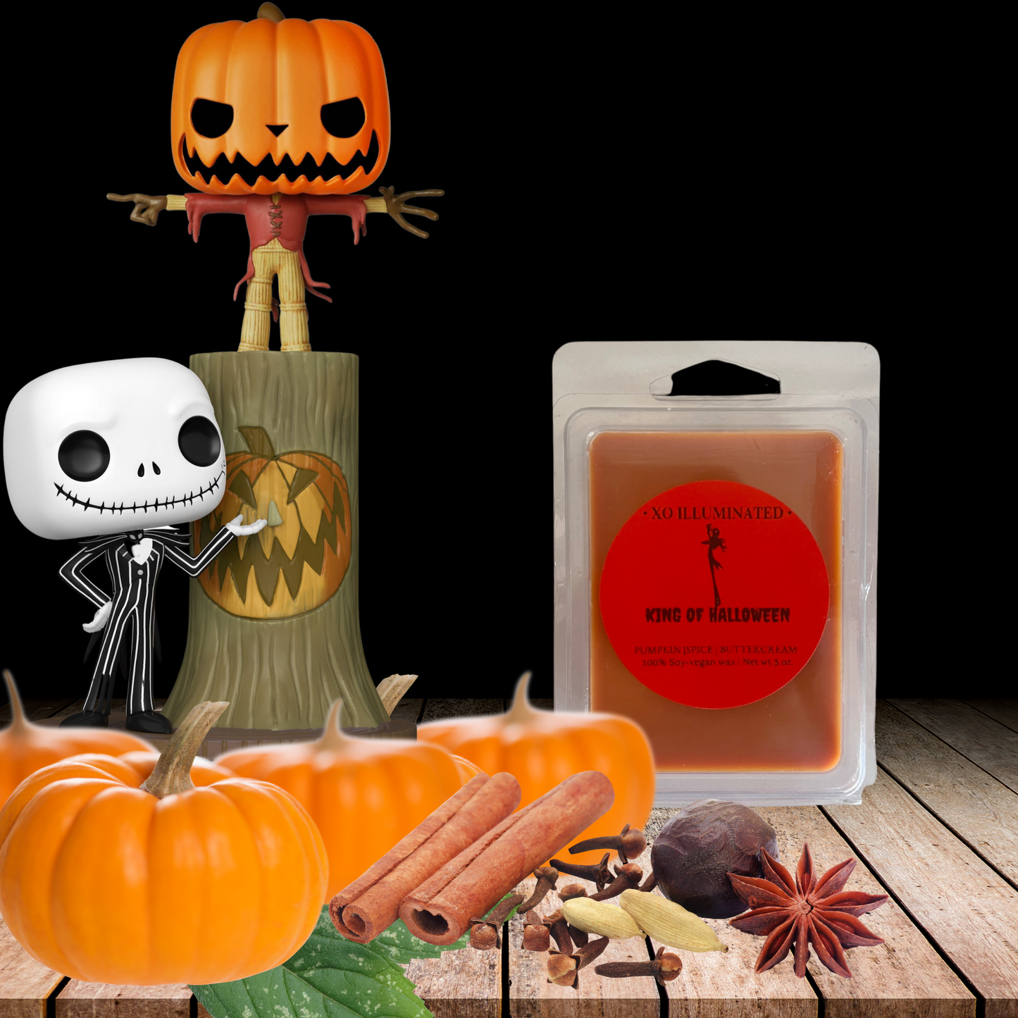 The King of Halloween Wax Melts