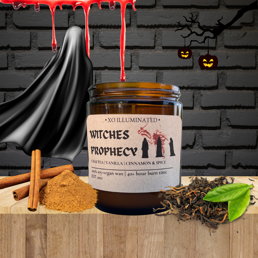 Spooktacular Witches Prophecy Candle