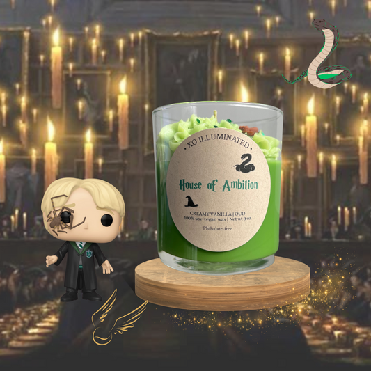 House of Ambition - Slytherin Candle