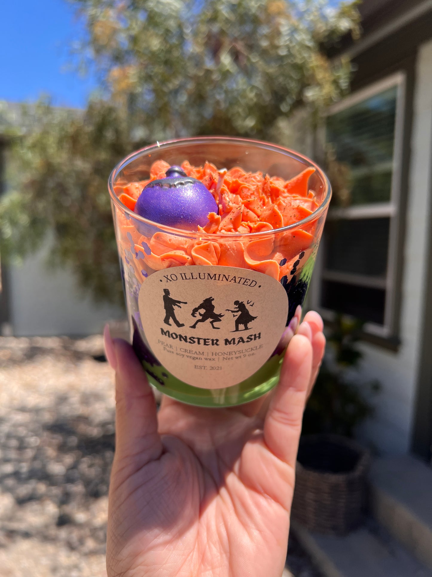 Spooktacular Monster Mash Candle