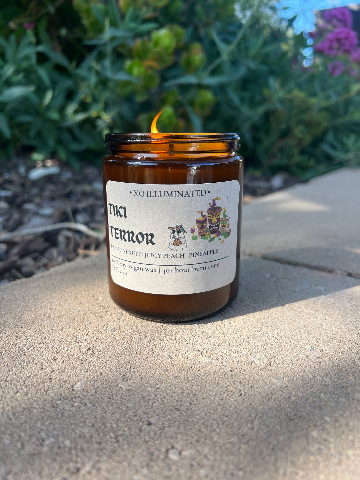 Spooktacular Tiki Terror Candle