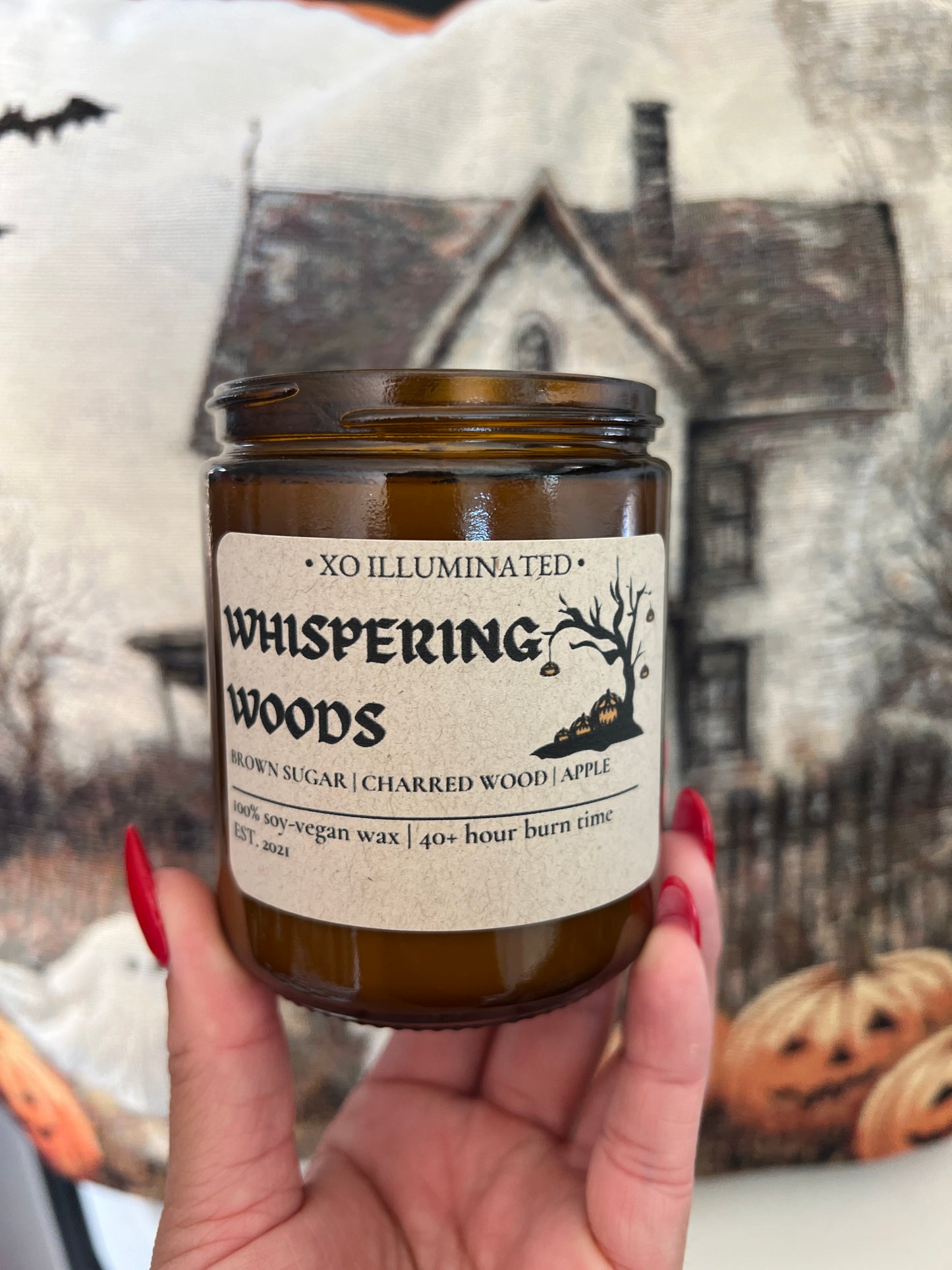 Spooktacular Whispering Woods Candle