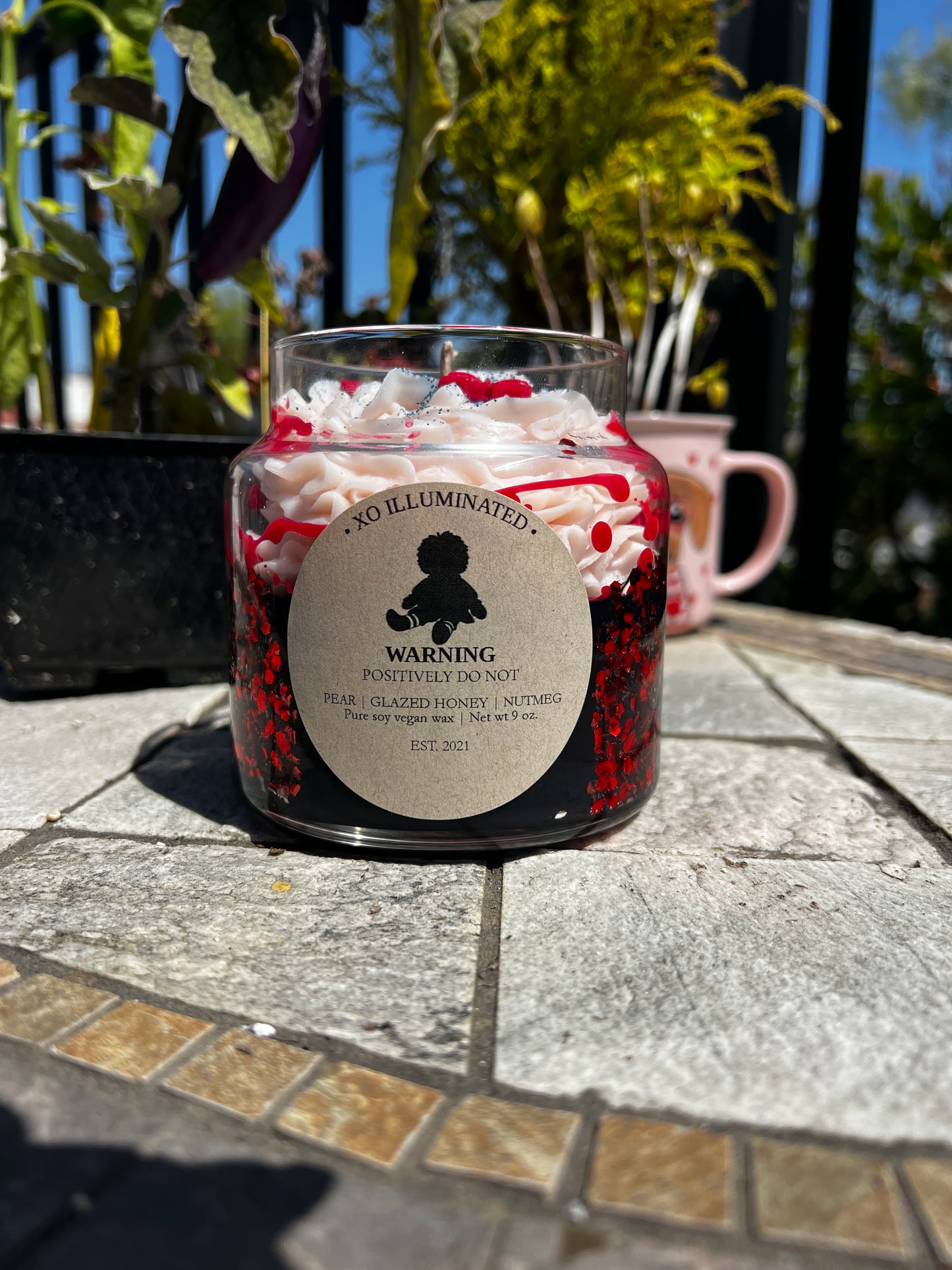 Spooktacular Haunted Heirloom Candle