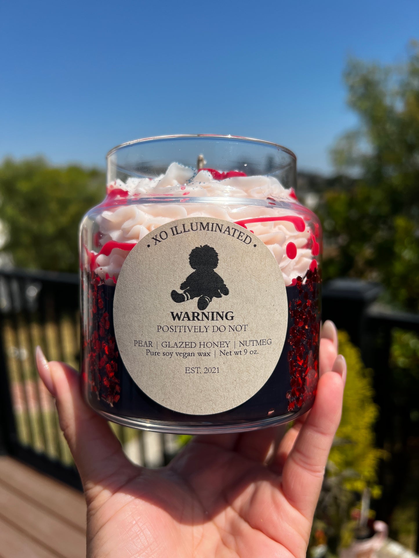 Spooktacular Haunted Heirloom Candle