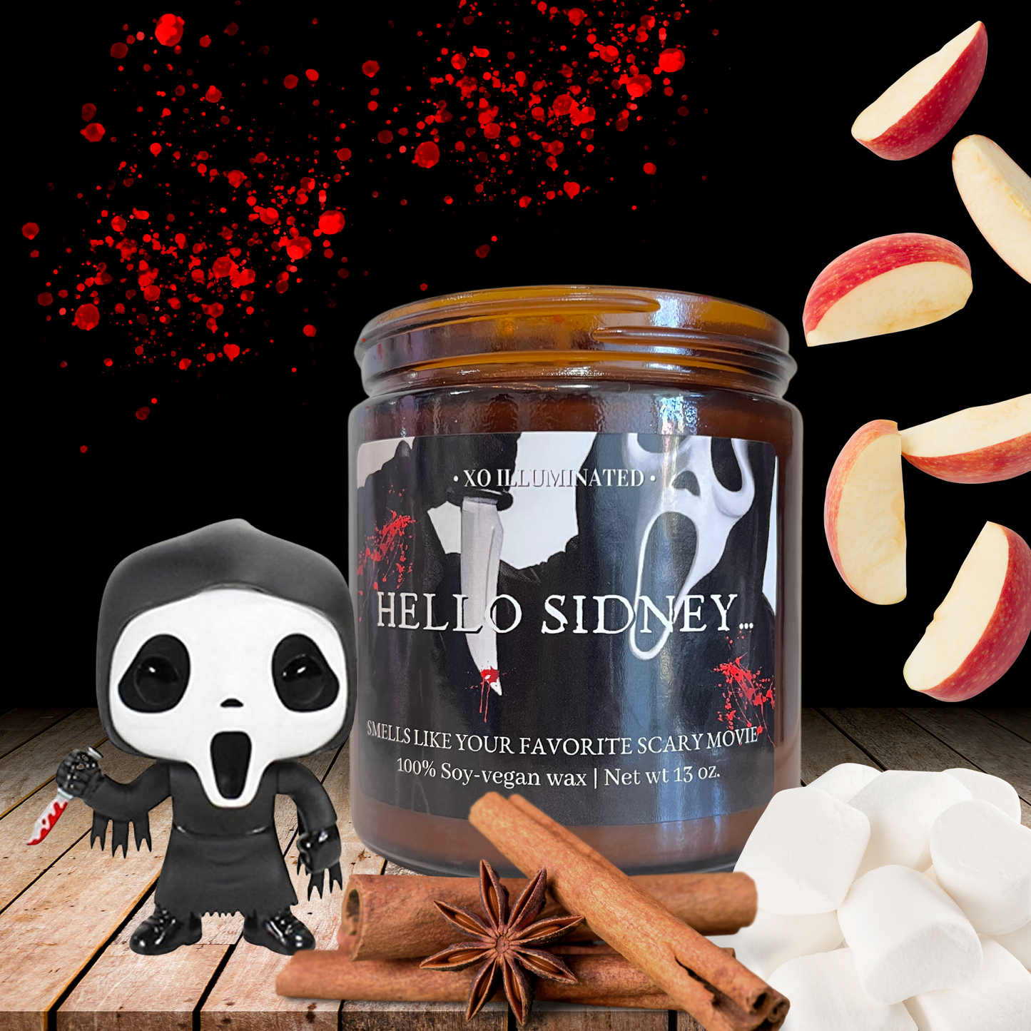 Spooktacular Hello Sidney....Candle