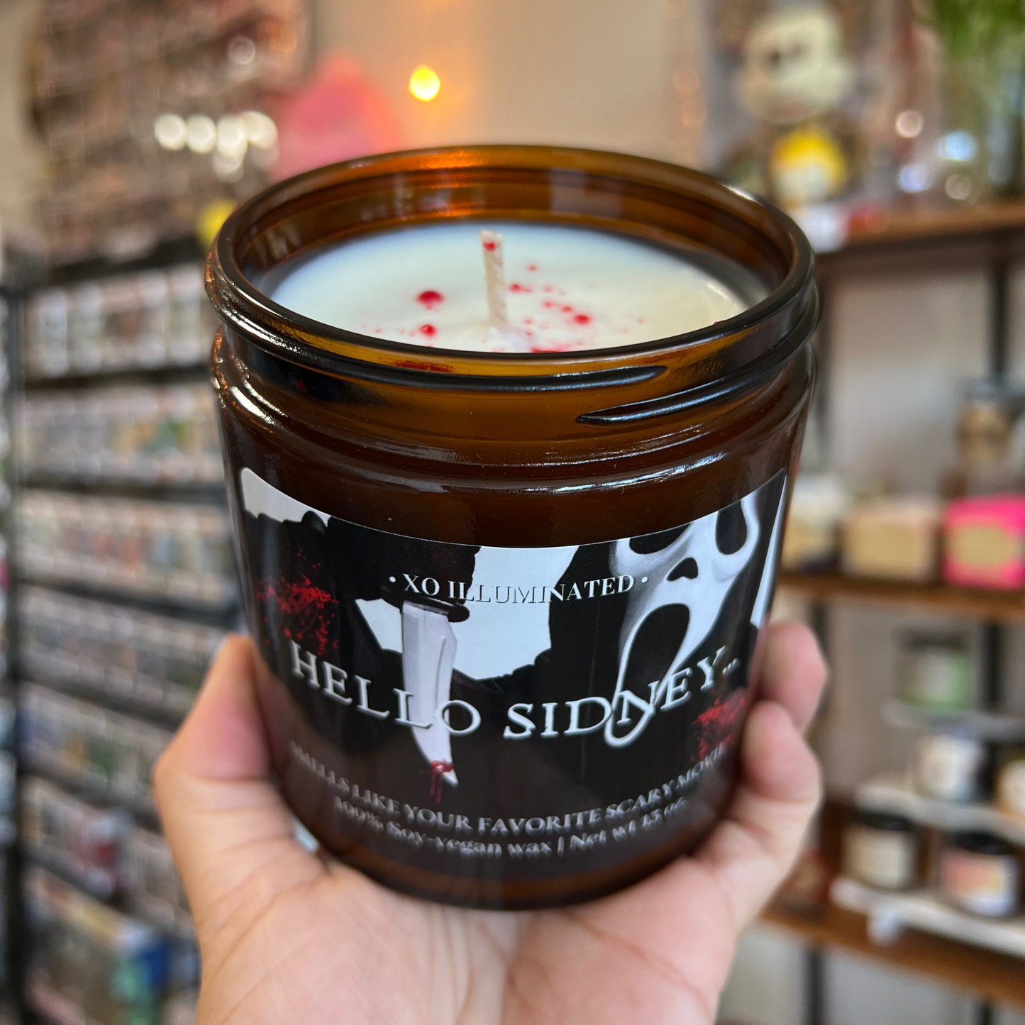 Spooktacular Hello Sidney....Candle