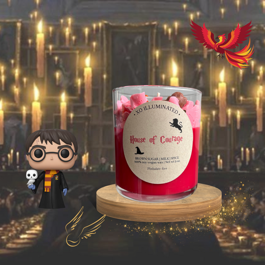 House of Courage - Gryffindor Candle