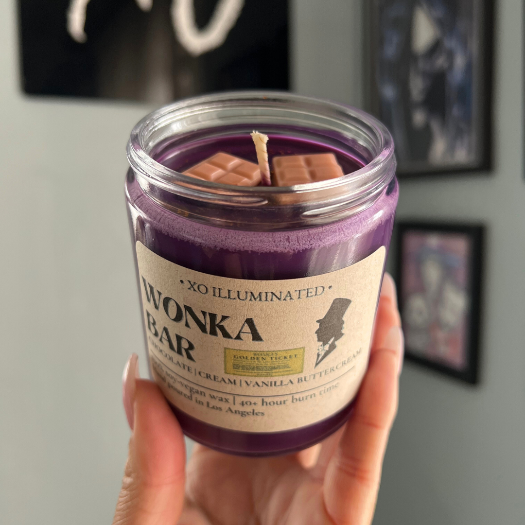 Wonka Bar Candle
